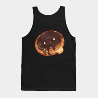 Boston Cream Pie Donut Tank Top